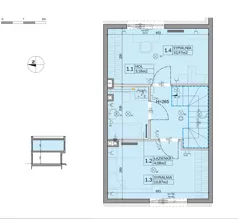 Dom 61,92 m², oferta nr 42, Boska Ksawerowska 2 - etap 3, Łódź, Górna, ul. Mały Skręt
