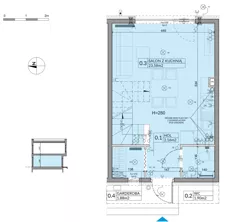 Dom 61,92 m², oferta nr 43, Boska Ksawerowska 2, Łódź, Górna, ul. Mały Skręt