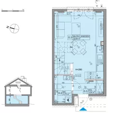 Dom 65,90 m², oferta nr 46A, Osiedle Fikus, Wólka Kosowska, ul. Nadrzeczna