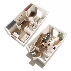 3 pokoje, mieszkanie 62,92 m², parter, oferta nr 10, Boska Pabianicka, Łódź, Górna, ul. Pabianicka 296