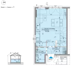 Dom 68,42 m², oferta nr 36A, Osiedle Słoneczne - etap 4, Sulejówek, ul. Szklarniowa