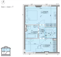 Dom 75,74 m², oferta nr 24A, Zielono Mi 2, Podolszyn, ul. Zielona