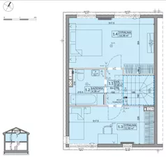 Dom 75,74 m², oferta nr 26A, Zielono Mi 2, Podolszyn, ul. Zielona
