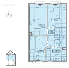 Dom 85,91 m², oferta nr 171B, Arkady Walendów etap 4-5, Walendów, ul. Brzozowa
