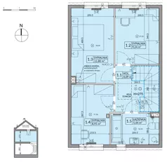 Dom 85,17 m², oferta nr 173A, Arkady Walendów, Walendów, ul. Brzozowa