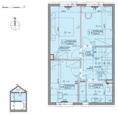 Dom 85,17 m², oferta nr 173B, Arkady Walendów, Walendów, ul. Brzozowa
