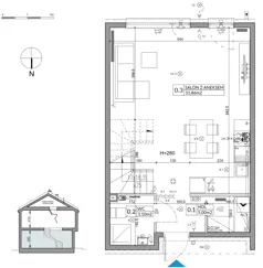 Dom 85,17 m², oferta nr 178A, Arkady Walendów etap 4-5, Walendów, ul. Brzozowa