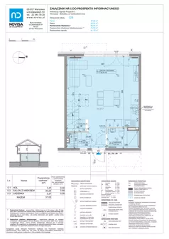 Dom 80,54 m², oferta nr 32B, Ogrody Przyjaciół 5 - etap 3, Warszawa, Białołęka, Szamocin, ul. Cieślewskich