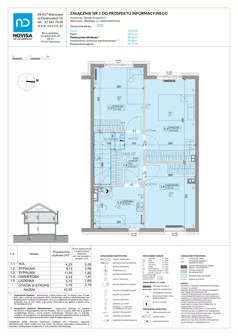 Dom 80,54 m², oferta nr 32B, Ogrody Przyjaciół 5 - etap 3, Warszawa, Białołęka, Szamocin, ul. Cieślewskich