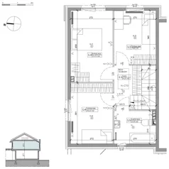 Dom 81,17 m², oferta nr 16B, Ogrody Przyjaciół 5, Warszawa, Białołęka, Szamocin, ul. Cieślewskich/Inna