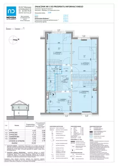 Dom 80,54 m², oferta nr 26B, Ogrody Przyjaciół 5, Warszawa, Białołęka, Szamocin, ul. Cieślewskich/Inna