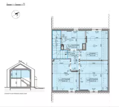 Dom 77,26 m², oferta nr 19, Ahoj Pogórze, Pogórze, ul. Feliksa Dorsza