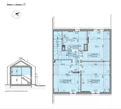 Dom 77,26 m², oferta nr 27, Ahoj Pogórze, Pogórze, ul. Feliksa Dorsza