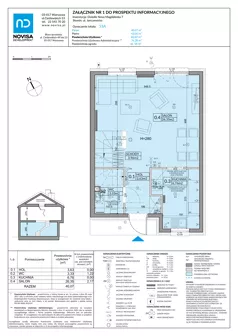 Dom 82,07 m², oferta nr 53A, Nova Magdalenka 7 - etap 5,6, Słomin, ul. Janczewicka