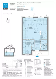 Dom 82,07 m², oferta nr 61B, Nova Magdalenka 7, Słomin, ul. Janczewicka