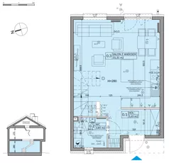 Dom 82,62 m², oferta nr 100B, Nova Magdalenka 7 - etap 7, Słomin, ul. Janczewicka