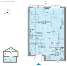 Dom 82,62 m², oferta nr 101A, Nova Magdalenka 7 - etap 7, Słomin, ul. Janczewicka