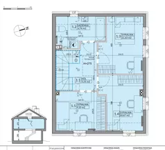 Dom 92,70 m², oferta nr 102A, Nova Magdalenka 7 - etap 7, Słomin, ul. Janczewicka