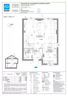 Dom 92,70 m², oferta nr 102A, Nova Magdalenka 7 - etap 7, Słomin, ul. Janczewicka
