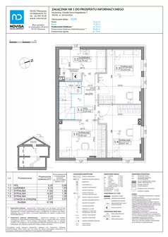 Dom 92,70 m², oferta nr 102A, Nova Magdalenka 7 - etap 7, Słomin, ul. Janczewicka