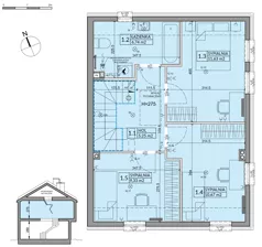 Dom 92,70 m², oferta nr 50A, Nova Magdalenka 7, Słomin, ul. Janczewicka