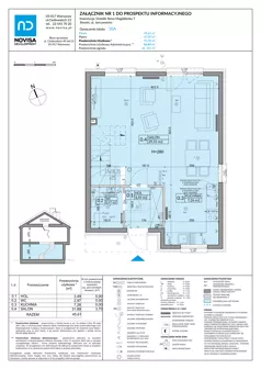 Dom 92,70 m², oferta nr 50A, Nova Magdalenka 7, Słomin, ul. Janczewicka