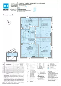 Dom 92,70 m², oferta nr 50A, Nova Magdalenka 7, Słomin, ul. Janczewicka