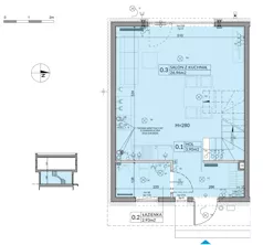 Dom 74,16 m², oferta nr 5, Boska Ksawerowska 2, Łódź, Górna, ul. Mały Skręt