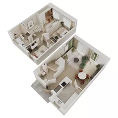 Dom 81,80 m², oferta nr 43B, Osiedle Fikus, Wólka Kosowska, ul. Nadrzeczna