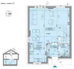 Dom 95,53 m², oferta nr 5A, Osiedle Pod Dębem, Boryszew, ul. Nadziei