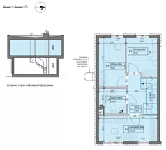 4 pokoje, mieszkanie 74,81 m², parter, oferta nr 9, Boska Pabianicka, Łódź, Górna, ul. Pabianicka 296