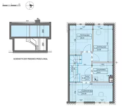 4 pokoje, mieszkanie 74,81 m², parter, oferta nr 12, Boska Pabianicka, Łódź, Górna, ul. Pabianicka 296