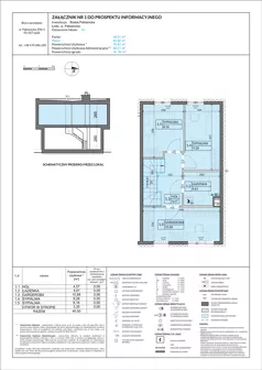 4 pokoje, mieszkanie 74,81 m², parter, oferta nr 12, Boska Pabianicka, Łódź, Górna, ul. Pabianicka 296