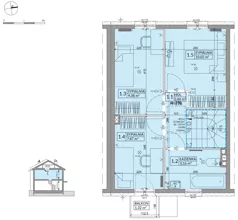 Dom 77,99 m², oferta nr 33A, Osiedle Słoneczne - etap 4, Sulejówek, ul. Szklarniowa