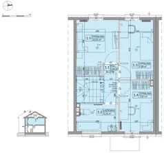Dom 77,99 m², oferta nr 37B, Osiedle Słoneczne - etap 4, Sulejówek, ul. Szklarniowa