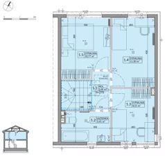 Dom 84,31 m², oferta nr 26B, Zielono Mi 2, Podolszyn, ul. Zielona