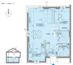 Dom 94,50 m², oferta nr 10A, Arkady Walendów - etap 3, Walendów, ul. Brzozowa