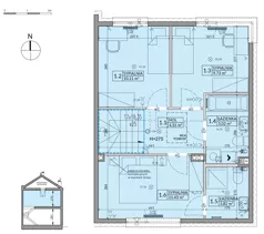 Dom 94,50 m², oferta nr 174B, Arkady Walendów etap 4-5, Walendów, ul. Brzozowa