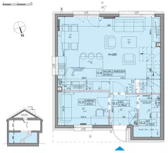 Dom 103,33 m², oferta nr 49B, Nova Magdalenka 7, Słomin, ul. Janczewicka