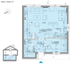 Dom 103,33 m², oferta nr 80A, Nova Magdalenka 7, Słomin, ul. Janczewicka