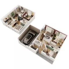 Dom 123,15 m², oferta nr 88B, Nova Magdalenka 7, Słomin, ul. Janczewicka