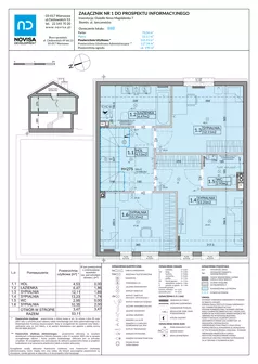Dom 123,15 m², oferta nr 88B, Nova Magdalenka 7, Słomin, ul. Janczewicka