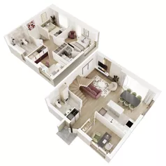 Dom 98,50 m², oferta nr 22B, Miód Malina, Antoninów, ul. Malinowa