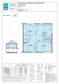 Dom 98,50 m², oferta nr 22B, Miód Malina, Antoninów, ul. Malinowa