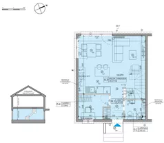 Dom 81,76 m², oferta nr 23A, Miód Malina, Antoninów, ul. Malinowa