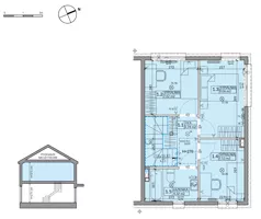 Dom 71,11 m², oferta nr 23B, Miód Malina, Antoninów, ul. Malinowa