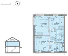 Dom 81,76 m², oferta nr 25A, Miód Malina, Antoninów, ul. Malinowa