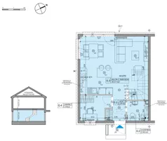 Dom 81,76 m², oferta nr 25A, Miód Malina, Antoninów, ul. Malinowa