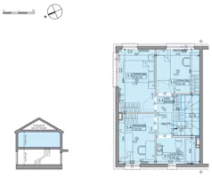 Dom 71,11 m², oferta nr 26A, Miód Malina, Antoninów, ul. Malinowa