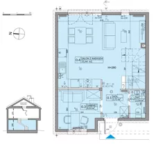 Dom 92,40 m², oferta nr 43A, Osiedle Fikus, Wólka Kosowska, ul. Nadrzeczna